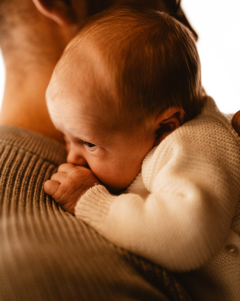 Photo bébé et son papa 